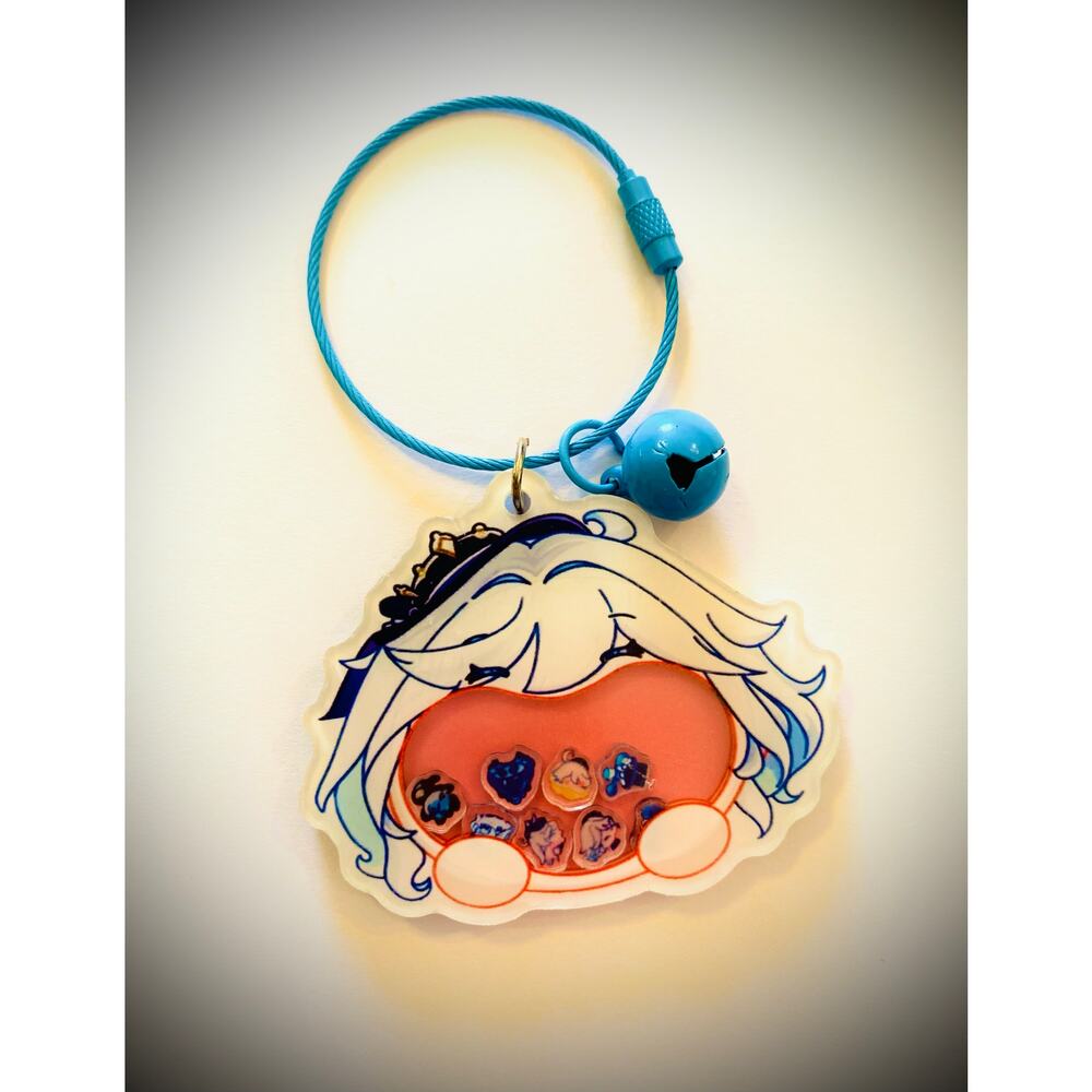 Genshin Impact Faruzan Shaker Mouth Acrylic Keychain Ring
